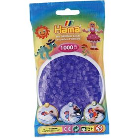 Hama 1000'lik Şeffaf Lila Midi Boncuk