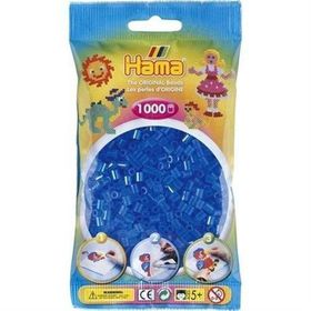 Hama 1000'lik Şeffaf Mavi Midi Boncuk