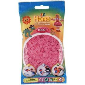 Hama 1000'lik Şeffaf Pembe Midi Boncuk