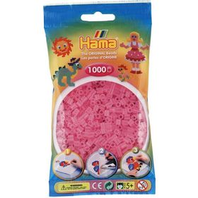 Hama 1000'lik Şeffaf Pembe Midi Boncuk