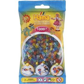 Hama 1000'lik Şeffaf Renkler Midi Boncuk