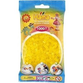 Hama 1000'lik Şeffaf Sarı Midi Boncuk