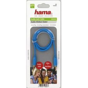 Hama 135781 Mavi Ses Kablosu