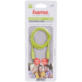 Hama 135782 Yeşil Ses Kablosu