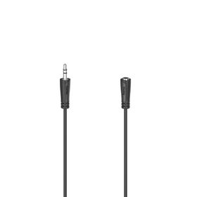 Hama 3.5 3.5 Stereo Siyah 1S 5 m Ses Kablosu
