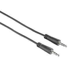 Hama 3.5 3.5 Stereo Siyah 1S 5 m Ses Kablosu