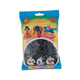 Hama 3000'lik Koyu Gri Midi Boncuk