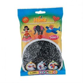 Hama 3000'lik Koyu Gri Midi Boncuk