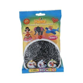 Hama 3000'lik Koyu Gri Midi Boncuk