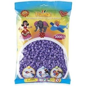 Hama 3000'lik Pastel Mor Midi Boncuk