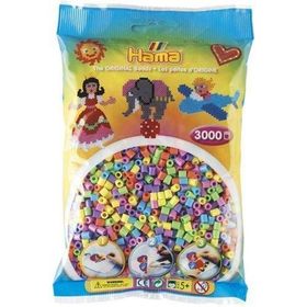 Hama 3000'lik Pastel Renkler Midi Boncuk
