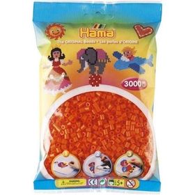 Hama 3000'lik Turuncu Midi Boncuk