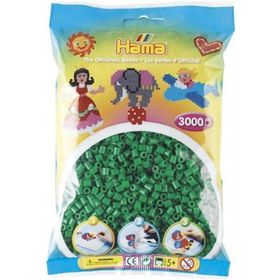 Hama 3000'lik Yeşil Midi Boncuk