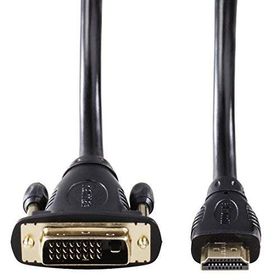 Hama 34033 Siyah HDMI DVI Kablo