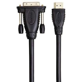 Hama 34033 Siyah HDMI DVI Kablo