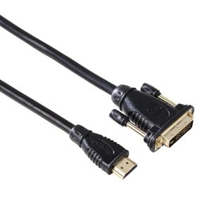 Hama 34033 Siyah HDMI DVI Kablo