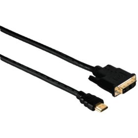 Hama 34033 Siyah HDMI DVI Kablo