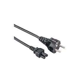 Hama 78480 Siyah 3 Pin 1.5 m Notebook Adaptörü Güç Kablosu