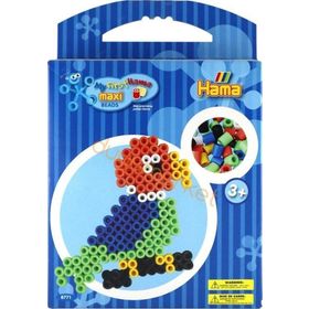 Hama 8771 Maxi Boncuk Kutulu Papağan
