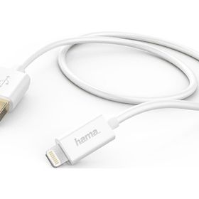 Hama Beyaz Lightning USB Kablo