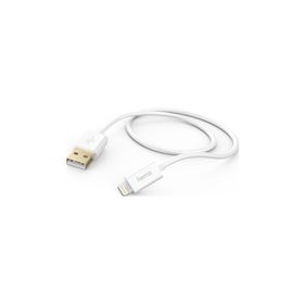 Hama Beyaz Lightning USB Kablo