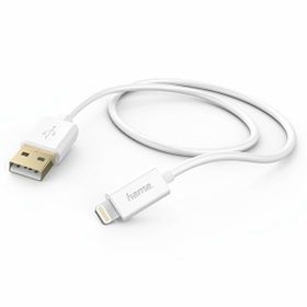 Hama Beyaz Lightning USB Kablo
