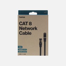 Hama CAT 8 40 Gbit/s S/FTP Ecobag 3 m Ağ Kablosu