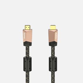 Hama HM.122210 Premium 1.5 m 4K Siyah HDMI Kablo