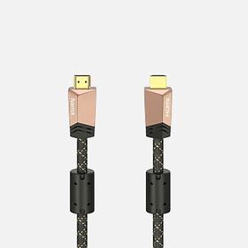 Hama HM.122210 Premium 1.5 m 4K Siyah HDMI Kablo