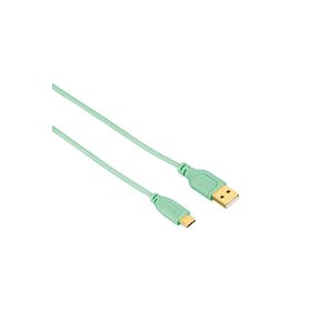 Hama HM.135786 Yeşil 0.75 m USB-C Flexi Kablo