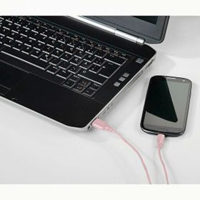 Hama HM.135787 Pembe 0.75 m USB-C Flexi Kablo