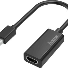 Hama HM.200332 Mini Display Port-HDMI Soket Siyah Adaptör