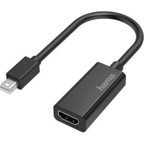 Hama HM.200332 Mini Display Port-HDMI Soket Siyah Adaptör