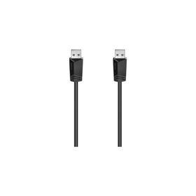 Hama HM.200601 USB 2.0 A Fiş - A Fiş 1.8 m Siyah USB Kablo