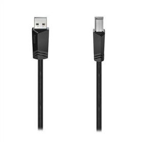 Hama HM.200604 USB 2.0 A Fiş - B Fiş 5 m Siyah USB Kablosu