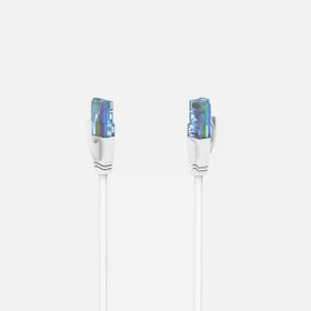 Hama HM.200677 CAT 6A U/UTP 10M RJ45 Beyaz Ağ Kablosu