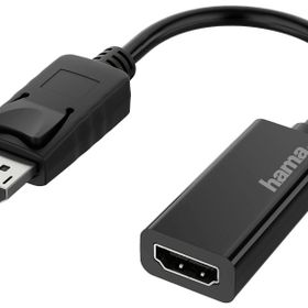 Hama Hm.200696 Ultra Hd 4k 1.5 m Siyah Displayport Kablosu