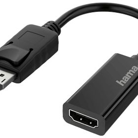 Hama Hm.200696 Ultra Hd 4k 1.5 m Siyah Displayport Kablosu