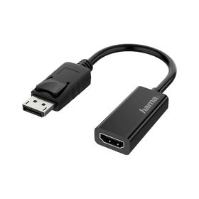 Hama Hm.200696 Ultra Hd 4k 1.5 m Siyah Displayport Kablosu