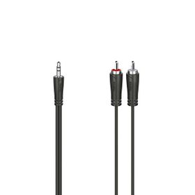 Hama HM.200720 3.5 mm - 2RCA Stereo 2 m Siyah USB Kablo