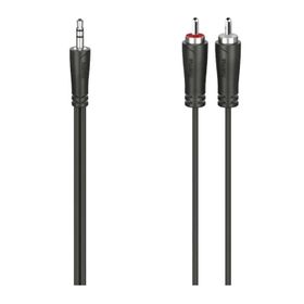Hama HM.200720 3.5 mm - 2RCA Stereo 2 m Siyah USB Kablo