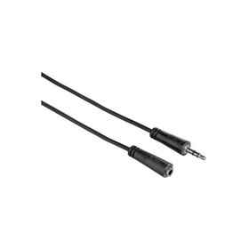 Hama HM.200724 3.5 mm - 3.5 mm Soket Stereo 3 mt Siyah Ses Kablosu