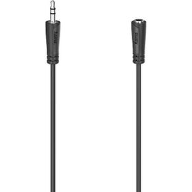 Hama HM.200724 3.5 mm - 3.5 mm Soket Stereo 3 mt Siyah Ses Kablosu