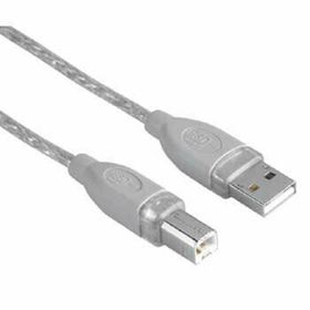 Hama HM.200901 USB 2.0 A Fiş - B Fiş 3 m Gri USB Kablo