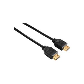 Hama HM.205002 Altın Uç 1.5 m Siyah HDMI Kablo