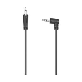 Hama HM.205286 3.5 mm - 3.5 mm 90° 1.5 mt Siyah Stereo Ses Kablosu