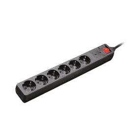 Hama HM137311 Siyah Altılı Akım Korumalı Priz