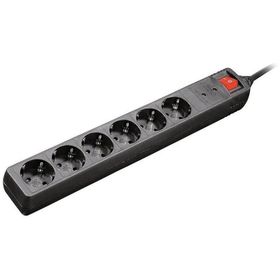 Hama HM137311 Siyah Altılı Akım Korumalı Priz