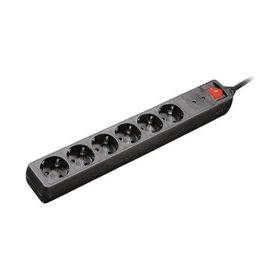 Hama HM137311 Siyah Altılı Akım Korumalı Priz