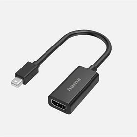 Hama Mini Displayport Fiş HDMI Soket Siyah Adaptör